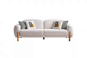 Begonvil Triple Sofa Cream