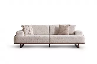 Charme Triple Sofa Cream