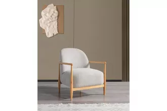 Galata Armchair Wooden Leg