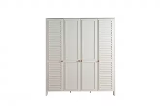 İnci 4 Doors Wardrobe
