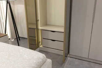 Lotus Walnut 2-door Wardrobe