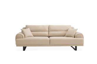 Palermo Triple Sofa Cream