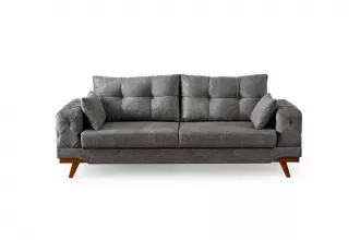 Patara Triple Sofa Gray