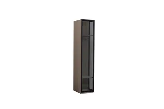 Pragma Wardrobe, 1-door, Double-glazed, Left Module.