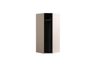 Pragma Corner Module Wardrobe Wıth Glass
