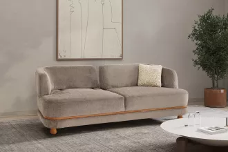 Siesta Triple Sofa Brown