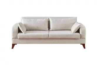 Vesta Triple Sofa Cream
